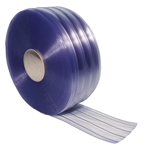 Proveedores de capacidad de producción suficiente Proveedor de cortinas de puerta de PVC de color claro-Plástico HSQY