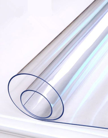 Cubierta de mesa de PVC transparente súper transparente