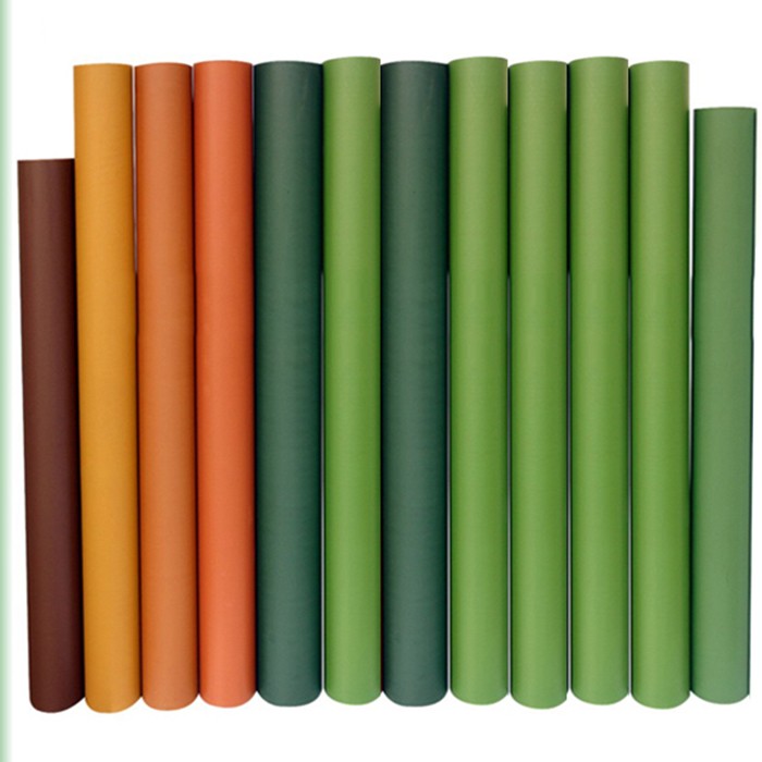 Película rígida de PVC verde para hacer hojas de árboles de Navidad