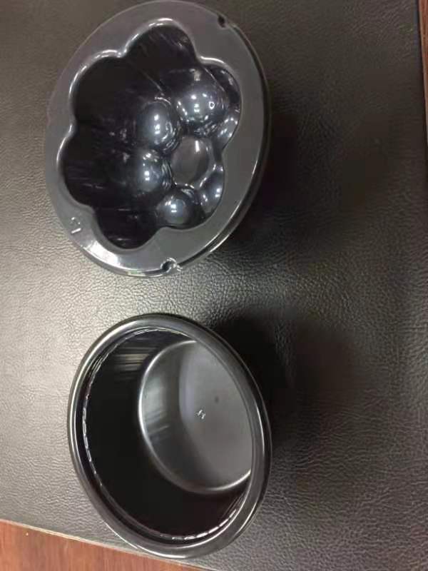 Bandejas CPET Negros para Envasado de Comidas Bandejas