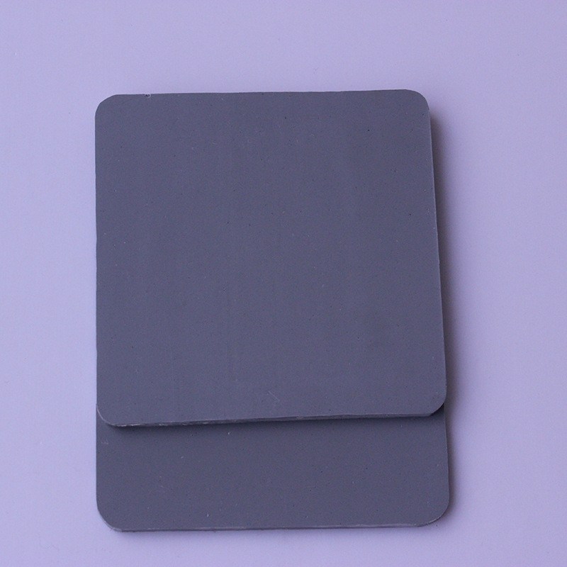 Lámina de PVC gris de 3 mm a 9 mm 