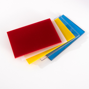 Hoja de acrílico transparente de superficie sólida para marco de fotos