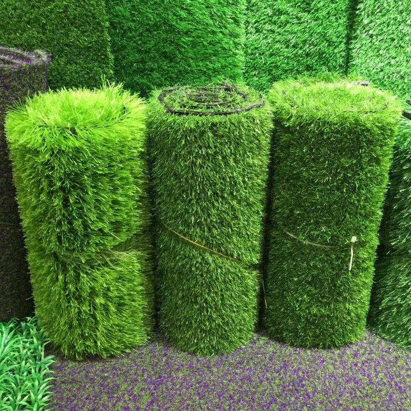 Rollo de lámina de película de césped/césped de alfombra artificial de plástico