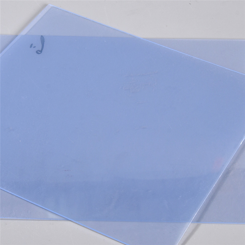 Lámina de PVC de polímero rígido mate transparente 